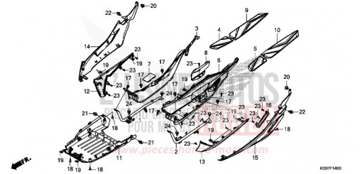 FLOOR STEP NSS300AK de 2019